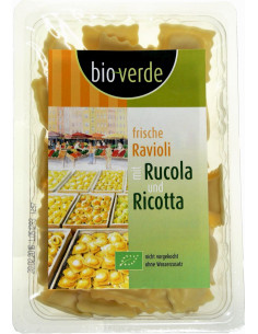 RAVIOLI ŚWIEŻE Z RUKOLĄ I RICOTTĄ BIO 250 g - BIO-VERDE 2