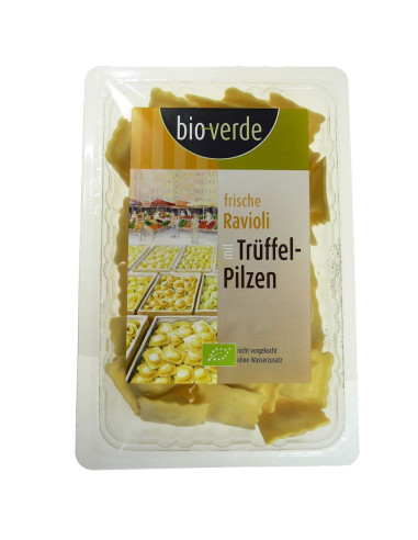 RAVIOLI ŚWIEŻE Z TRUFLAMI BIO 250 g - BIO-VERDE
