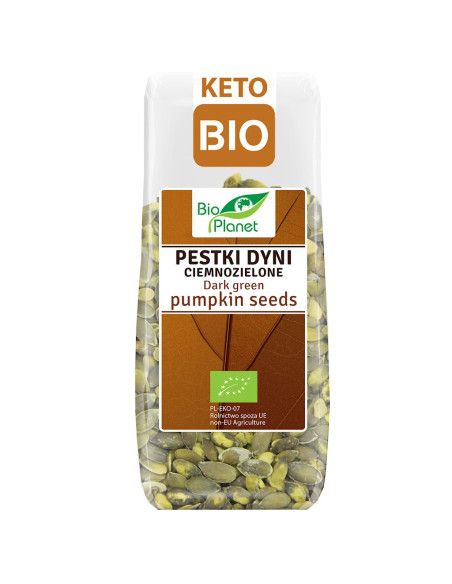 PESTKI DYNI CIEMNOZIELONE BIO 150 g - BIO PLANET