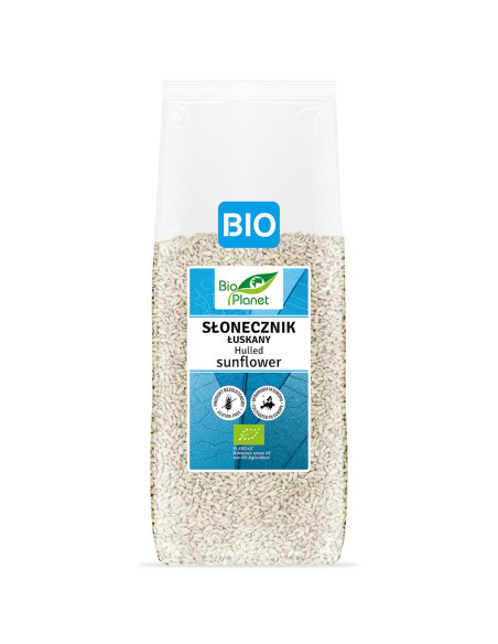 SŁONECZNIK ŁUSKANY BEZGLUTENOWY BIO 250 g - BIO PLANET