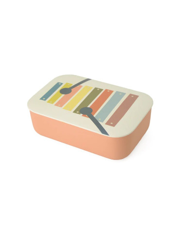 LUNCHBOX Z PRZEGRÓDKĄ DLA DZIECI MUZYKA 800 ml - CHIC MIC