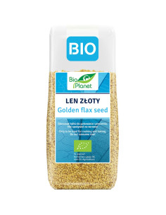 LEN ZŁOTY (SIEMIĘ LNIANE) BIO 200 g - BIO PLANET
