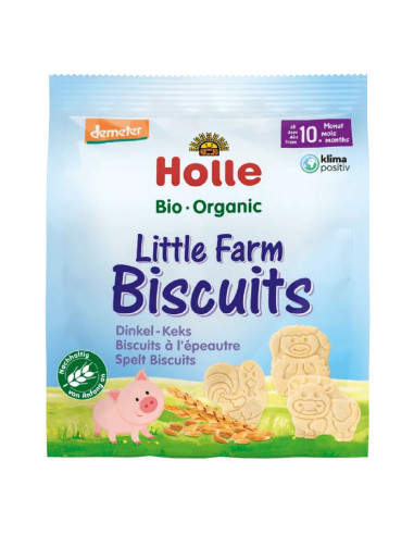 CIASTECZKA MAŁA FARMA OD 10 MIESIĄCA DEMETER BIO 100 g - HOLLE