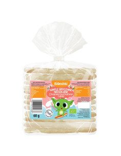 WAFLE GRYCZANE NIESOLONE BIO 60 g - BIOMINKI