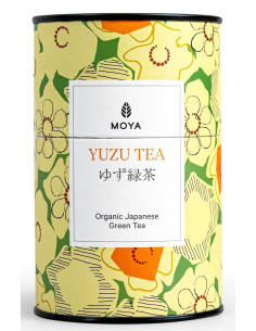 HERBATA ZIELONA YUZU JAPOŃSKA BIO 60 g - MOYA MATCHA