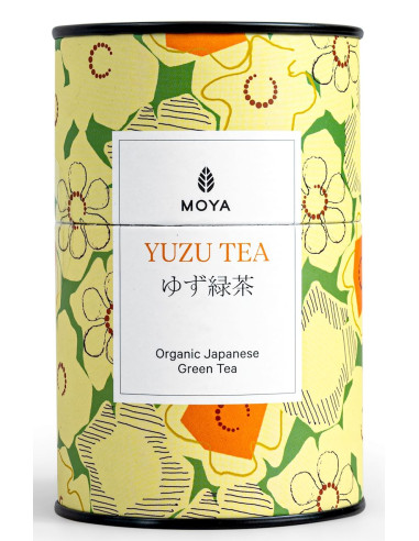 HERBATA ZIELONA YUZU JAPOŃSKA BIO 60 g - MOYA MATCHA