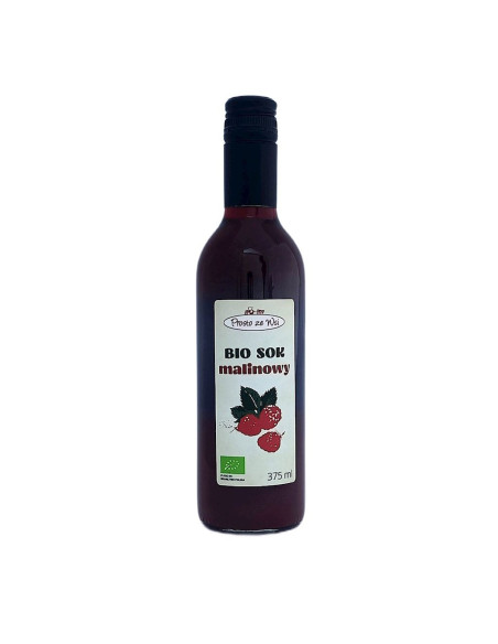 SOK MALINOWY NFC BIO 375 ml - PROSTO ZE WSI