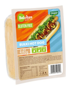 BUŁKI DO HOT DOGÓW BEZGLUTENOWE (4 szt.) 260 g - BALVITEN 2