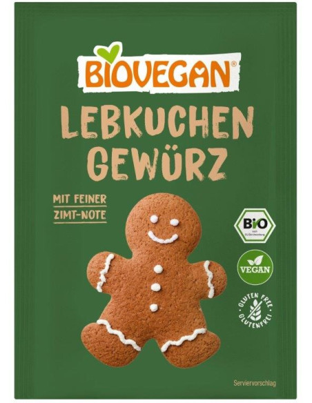 PRZYPRAWA DO PIERNIKA BEZGLUTENOWA BIO 15 g - BIOVEGAN (PRODUKT SEZONOWY)