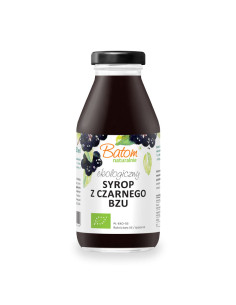 SYROP Z CZARNEGO BZU BIO 330 ml - BATOM