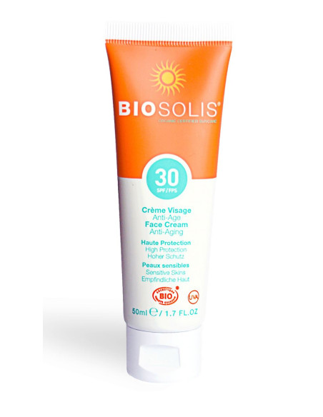 KREM PRZECIWSŁONECZNY DO TWARZY PRZECIWZMARSZCZKOWY SPF 30 ECO 50 ml - BIOSOLIS (PRODUKT SEZONOWY)