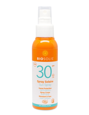 MLECZKO PRZECIWSŁONECZNE DO CIAŁA SPF 30 W SPRAYU ECO 100 ml - BIOSOLIS (PRODUKT SEZONOWY)