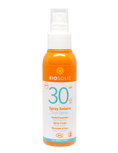 MLECZKO PRZECIWSŁONECZNE DO CIAŁA SPF 30 W SPRAYU ECO 100 ml - BIOSOLIS (PRODUKT SEZONOWY)