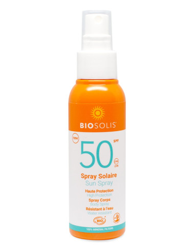 MLECZKO PRZECIWSŁONECZNE DO CIAŁA SPF 50+ W SPRAYU ECO 100 ml - BIOSOLIS (PRODUKT SEZONOWY)