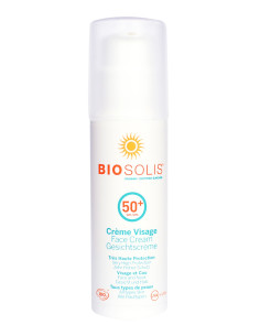 KREM PRZECIWSŁONECZNY DO TWARZY SPF 50+ ECO 50 ml - BIOSOLIS (PRODUKT SEZONOWY)