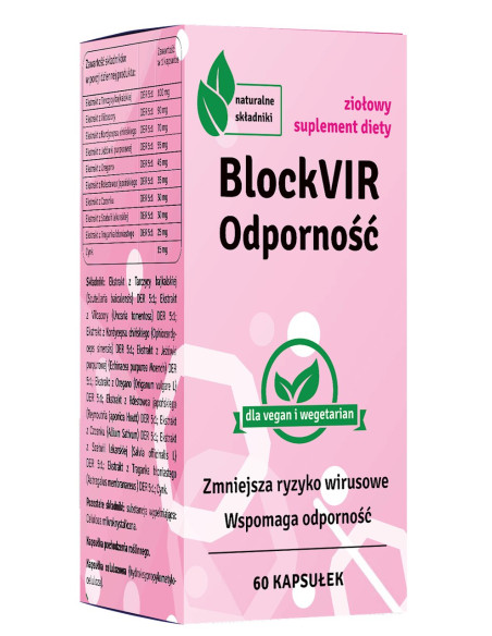 KAPSUŁKI NA ODPORNOŚĆ 60 szt. - PASOLEQ (BLOCKVIR)