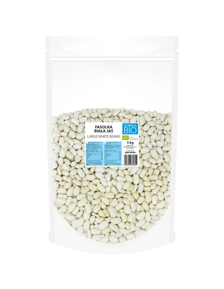 FASOLKA BIAŁA JAŚ BIO 5 kg - HORECA (BIO PLANET)