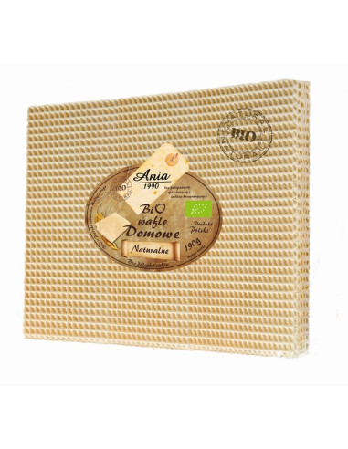 WAFLE DOMOWE NATURALNE BEZ DODATKU CUKRÓW BIO 190 g - BIO ANIA