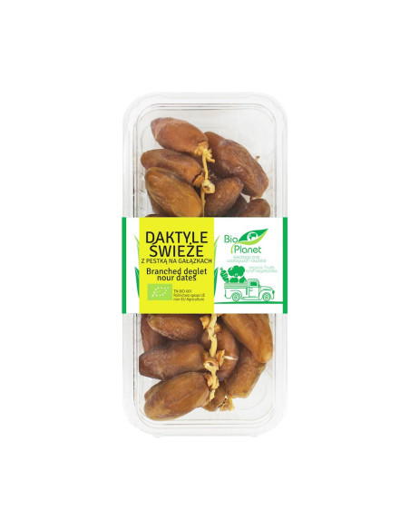 DAKTYLE ŚWIEŻE Z PESTKĄ (NA GAŁĄZKACH) BIO 250 g - BIO PLANET