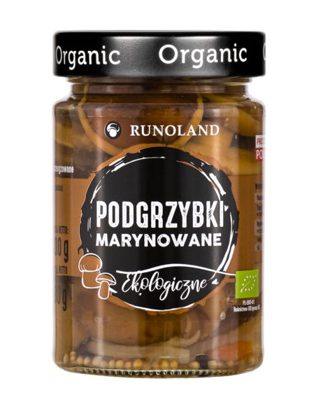 PODGRZYBEK MARYNOWANY BIO 300 g (180 g) - RUNOLAND