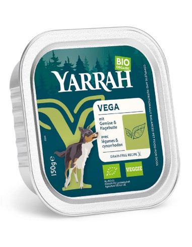 (DLA PSA) KARMA - VEGA Z OWOCAMI DZIKIEJ RÓŻY BIO 150 g - YARRAH