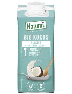 KREM KOKOSOWY DO GOTOWANIA I PIECZENIA BEZGLUTENOWY BIO 200 ml - NATUMI