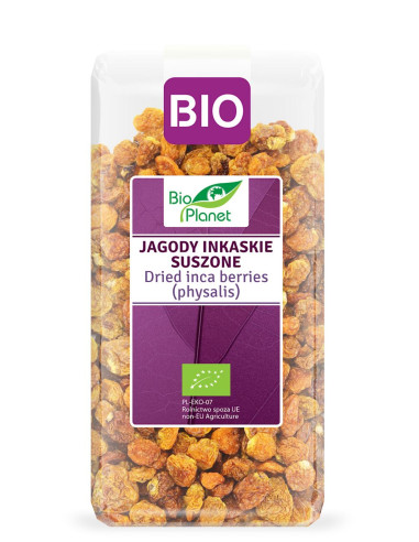 JAGODY INKASKIE SUSZONE BIO 400 g - BIO PLANET