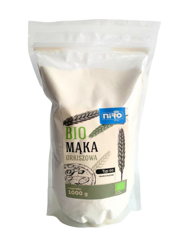 MĄKA ORKISZOWA TYP 00 NA PIZZĘ BIO 1 kg - NIRO