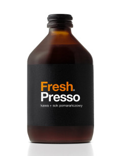 NAPÓJ KAWOWY Z POMARAŃCZĄ FRESH PRESSO 330 ml - VIGO