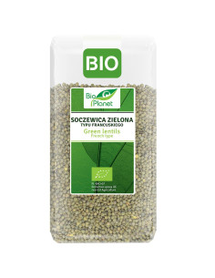 SOCZEWICA ZIELONA TYPU FRANCUSKIEGO BIO 500 g - BIO PLANET