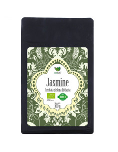 HERBATA ZIELONA LIŚCIASTA JAŚMINOWA BIO 100 g - ECOBLIK