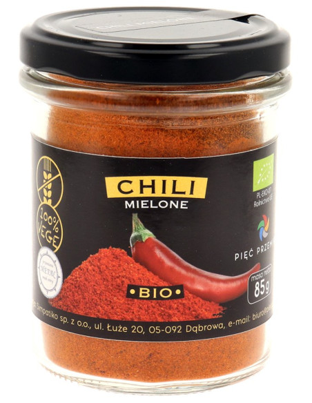 CHILI MIELONE BEZGLUTENOWE BIO 85 g - PIĘĆ PRZEMIAN