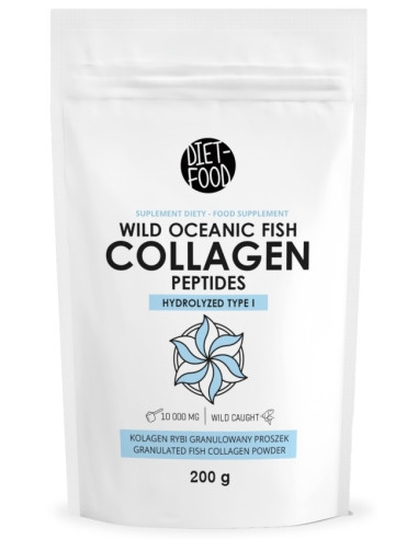 KOLAGEN RYBI W PROSZKU 200 g - DIET-FOOD