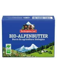 MASŁO ALPEJSKIE KOSTKA (82 % TŁUSZCZU) BIO 250 g - BERCHTESGADENER LAND 2