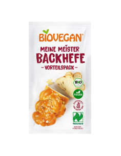 DROŻDŻE SUSZONE BEZGLUTENOWE BIO 7 g - BIOVEGAN