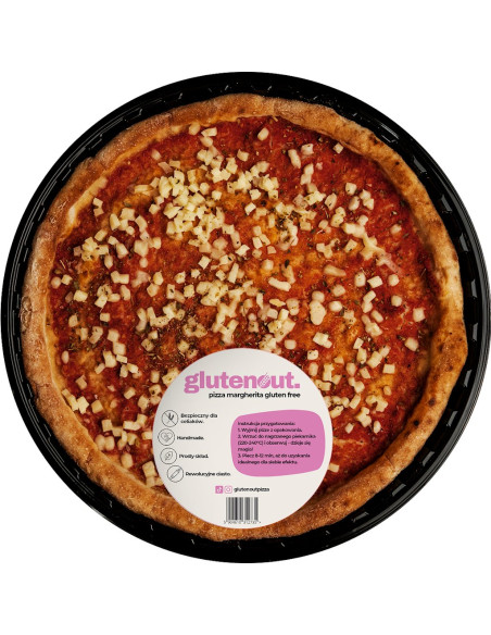 PIZZA MARGHERITA BEZGLUTENOWA 320 g - GLUTEN OUT