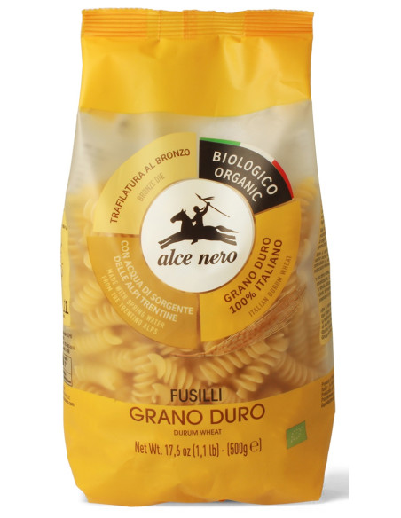 MAKARON (SEMOLINOWY) ŚWIDERKI BIO 500 g - ALCE NERO