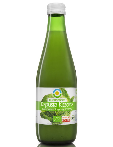 SOK Z KAPUSTY KISZONEJ NFC BEZGLUTENOWY BIO 300 ml - BIOFOOD