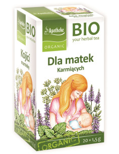 HERBATKA DLA MATEK KARMIĄCYCH BIO (20 x 1,5 g) 30 g - APOTHEKE