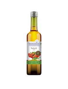 OLEJ SAŁATKOWY TŁOCZONY NA ZIMNO OMEGA-3 BIO 500 ml - BIO PLANETE