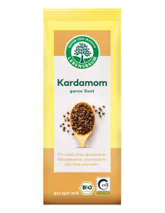KARDAMON ZIARNO BIO 50 g - LEBENSBAUM