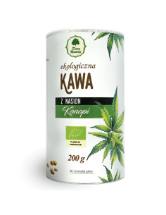 KAWA Z NASION KONOPI BIO 200 g - DARY NATURY