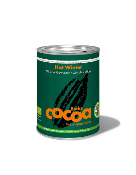 CZEKOLADA DO PICIA HOT WINTER BEZGLUTENOWA BIO 250 g - BECKS COCOA