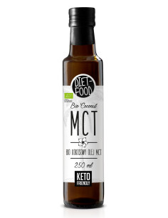 OLEJ KOKOSOWY MCT KETO BIO 250 ml - DIET-FOOD