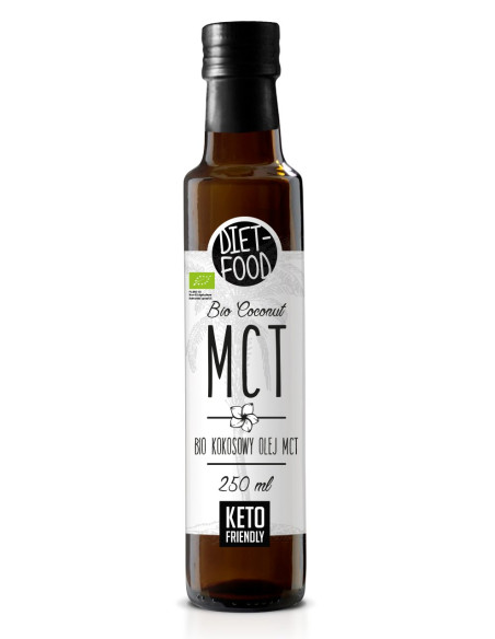 OLEJ KOKOSOWY MCT KETO BIO 250 ml - DIET-FOOD