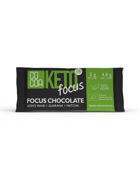 CZEKOLADA FOCUS KETO BIO 40 g - COCOA