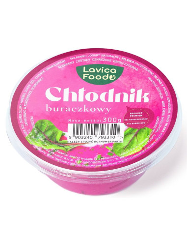 CHŁODNIK Z BURACZKÓW 300 g - LAVICA FOOD (PRODUKT SEZONOWY)