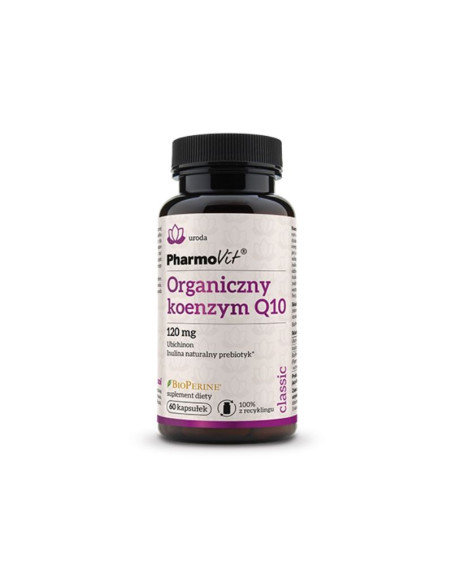 KOENZYM Q10 (120 mg) BEZGLUTENOWY 60 KAPSUŁEK - PHARMOVIT (CLASSIC)