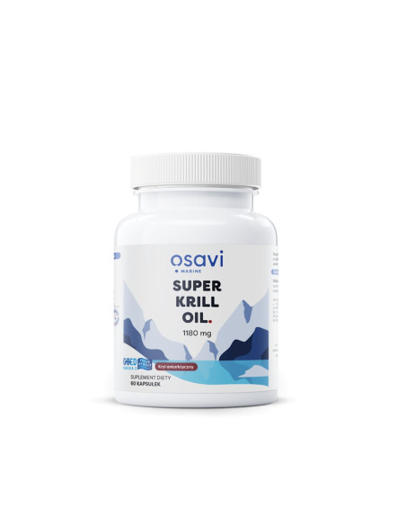 KRYL OMEGA-3 BEZGLUTENOWY 60 KAPSUŁEK - OSAVI