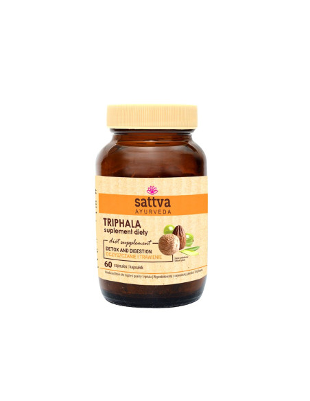 TRIPHALA EKSTRAKT (450 mg) 60 KAPSUŁEK - SATTVA (FOODS)